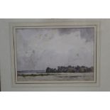 Arthur John Trevor Briscoe (1873 - 1943), watercolour - From Iken Cliff, signed,