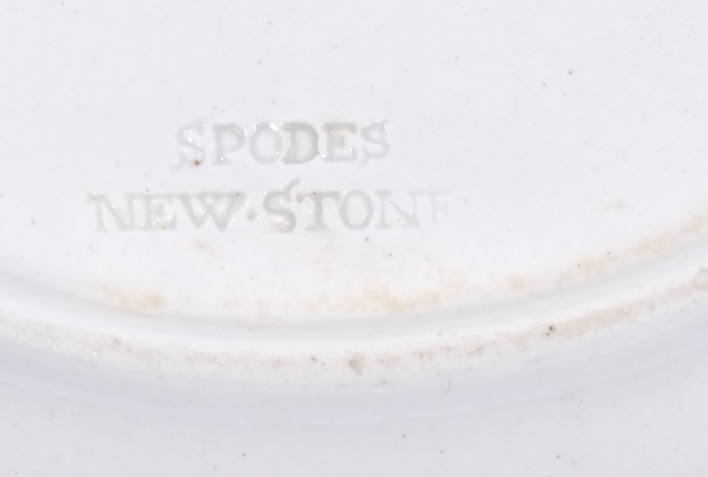 Two early 19th century Spode New Stone china bowls, - Image 2 of 2