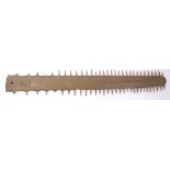 Large antique Saw Fish Rostrum,