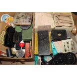 Large quantity of vintage trout and salmon fishing tackle comprising vintage rods by Hardy,