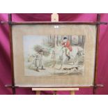 John Leech (1817-1864) four lithographs - A Friendly Mount, A Capital Finish,