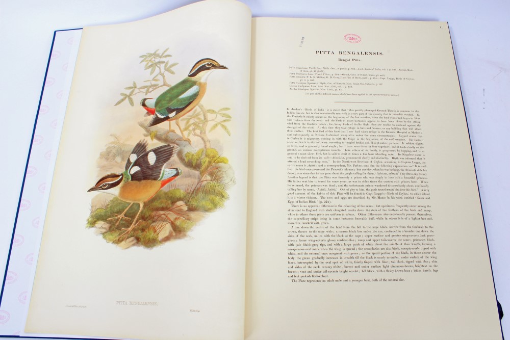 Two volumes, John Gould, - Image 3 of 6
