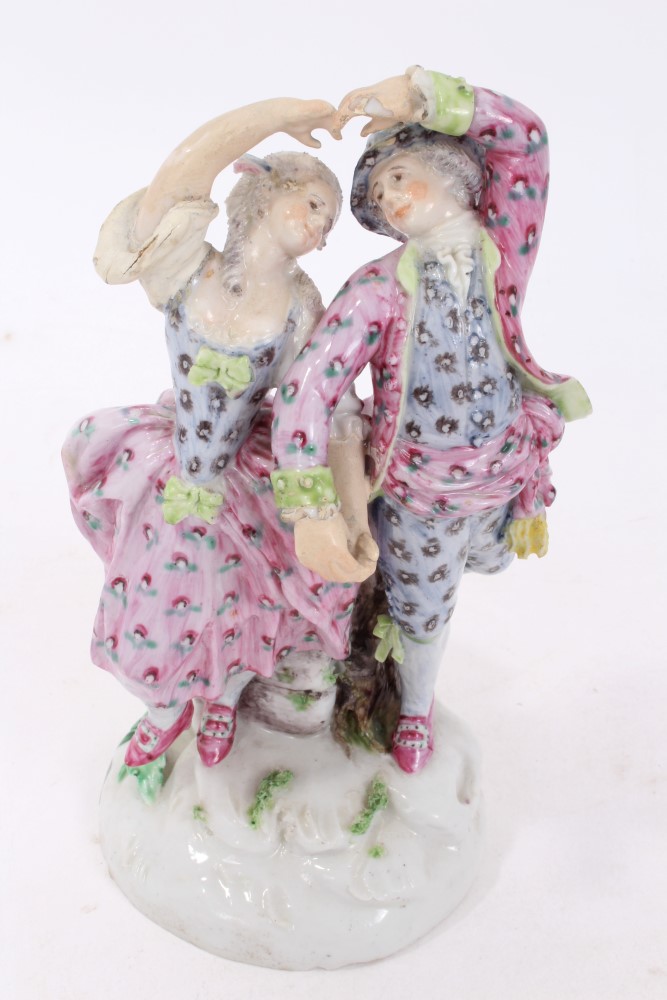 Pair 18th century Continental, - Image 2 of 21