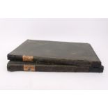 Two volumes - Etchings by John Sell Cotman, Architectural Antiquities of Normandy,