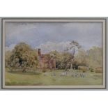 Thomas Churchyard (1798 - 1865), watercolour - Woodbridge Abbey, in glazed gilt frame, 19cm x 28.