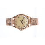 1950s gentlemen's Longines gold (18K) wristwatch,