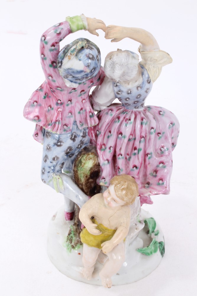 Pair 18th century Continental, - Image 3 of 21