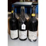 Port - three bottles,