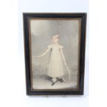 Adam Buck (1759-1833) fine quality watercolour and pencil miniature portrait of a young girl with