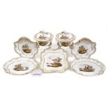 Fine Regency George Grainger dessert service,