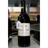 Port - one bottle, Taylor 1970,