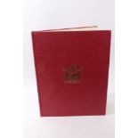 Book - Signatures in the first journal - Book and The Charter - Book of The Royal Society 'Being a