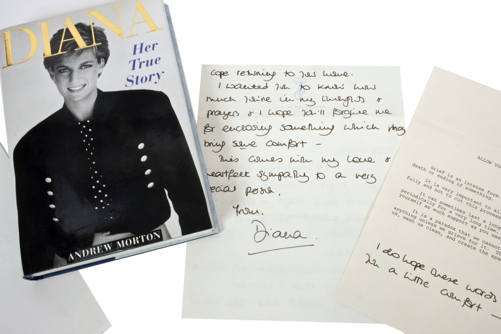 HRH Diana Princess of Wales - handwritten and poignant letter dated September 4th 1990, - Image 3 of 4