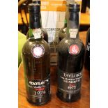 Port - ten bottles, Taylor's LBV 1972 (8), bottled 1978 and 1974 (2),