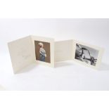 HM Queen Elizabeth The Queen Mother - signed Christmas cards for 1964,