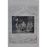 After William Blake (1757 - 1827), four engravings - illustrations from the Book of Job,