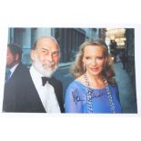 HRH Princess Michael of Kent - signed photograph of The Princess and her husband,