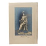 HM Queen Alexandra - fine signed presentation portrait silver gelatin photograph by Downey,