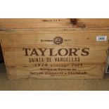 Port - twelve bottles, Taylor's 1974,