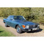 1985 Mercedes 280SL Convertible. Registration no.