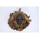 Elaborate tribal headdress - Dan, Ivory Coast,