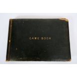 The Honourable John 'Jock' Bowes-Lyon (1886 - 1930) - a fascinating game / scrapbook - leather
