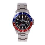 Gentlemen's Rolex Oyster Perpetual GMT-Master stainless steel wristwatch,
