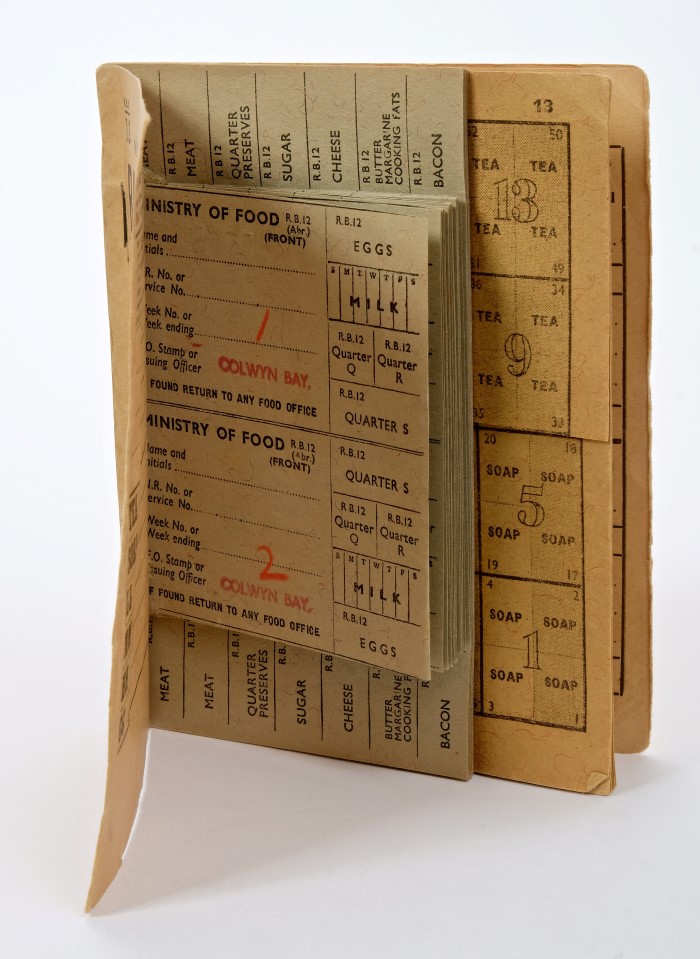 Rare 1940s Royal Ration book issued to 'Her Majesty The Queen, Buckingham Palace S.W.1. - Image 2 of 2