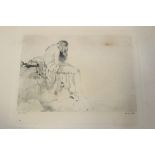 Henry George Rushbury (1889 - 1968), signed etching - Continental town, two other signed etchings,