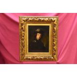 After Van Dyke, 18th/19th century oil on canvas - portrait of a figure in uniform,