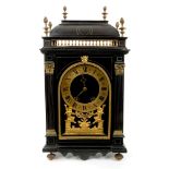 Late 19th century Dutch mantel clock in the 18th century style,
