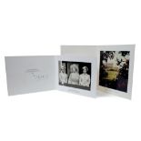 HM Queen Elizabeth The Queen Mother - two signed Christmas cards for 1978 and 1980,