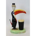 Carlton Ware Guinness Toucan table lamp,