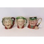 Three Beswick character jugs - Scrooge 372,