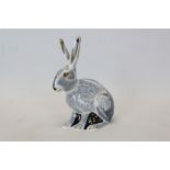 Royal Crown Derby Collectors' Guild paperweight - Starlight Hare,