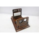 Late Victorian / early Edwardian rosewood stereoscopic viewer,