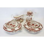 Spode Indian Tree pattern coffee and dinner service (116 pieces)