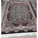 Mahestan Rug with Brown Border / Multicoloured.