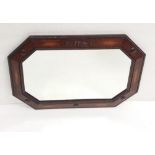 Arts & Crafts Oak Mirror