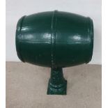 Very Unusual Vict Barrell Shaped Post Box