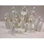 Set of 11 Royal Doulton Images,