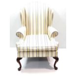 Very Clean Georgian Style Upholstered Armchair