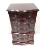 Mahogany Miniature Chest on Chest