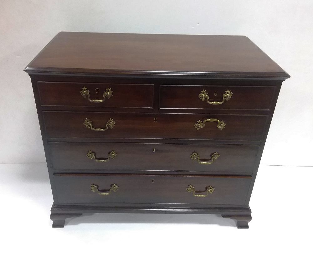 Vict Period Mahogany 2 over 3 Chest of Drawers