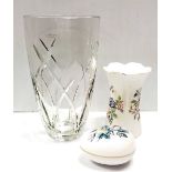 Misc Lot , Large Vase, Royal Worcester Egg,