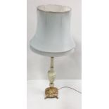 Tall Onyx Table Lamp