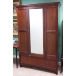 Edwardian Mahogany Wardrope