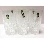 Set of 6 Waterford Crystal Glasses