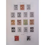 Two Stanley Gibbons Commonwealth of Australia stamp albums containing a collection of stamps from