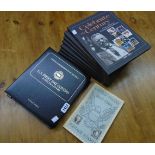 Eight volumes "Celebrate the Century" commemorative stamp hardback books - vols. I to VII with